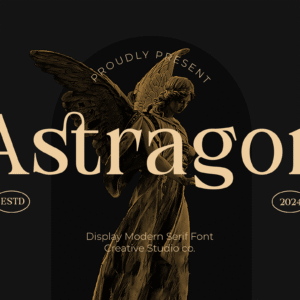 Astragonz Modern Serif Font