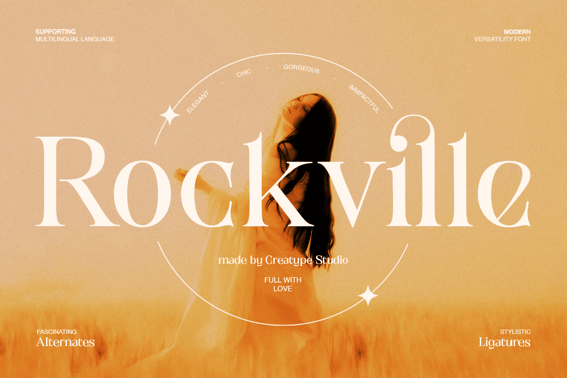 Rockville Versatility Serif Font
